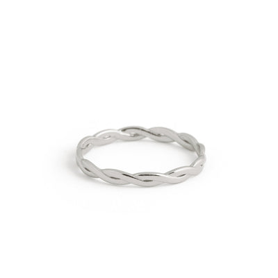 Braided Ring - Silver