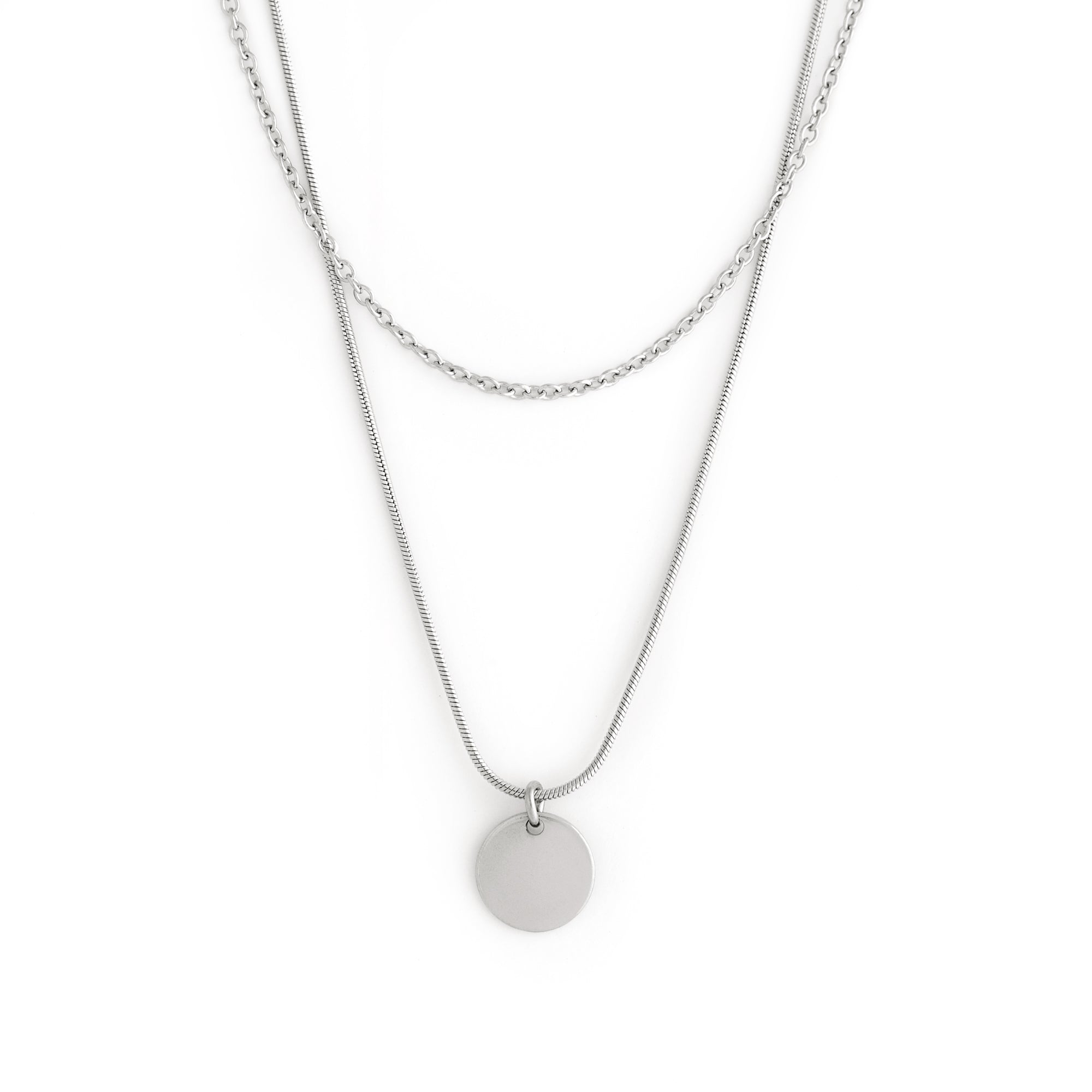 Berawa Necklace - Silver Necklaces TwentyCompass   
