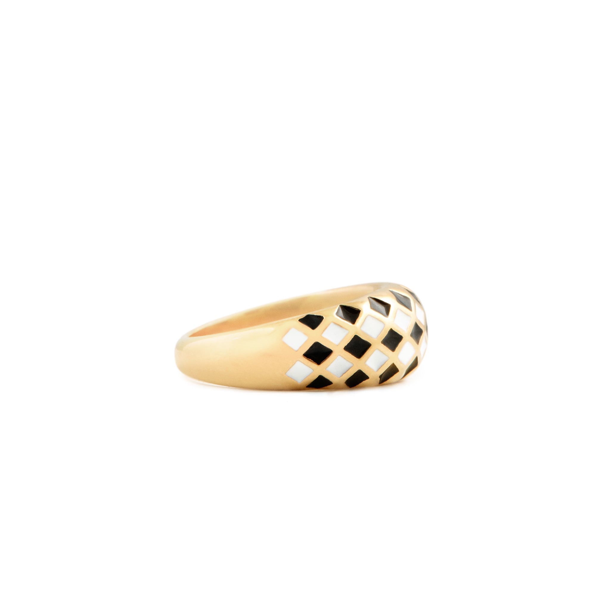 Image Ring - Gold Plated Rings Twenty Compass   