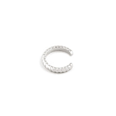 Vienna Ear Cuff - Silver Earrings Twenty Compass   