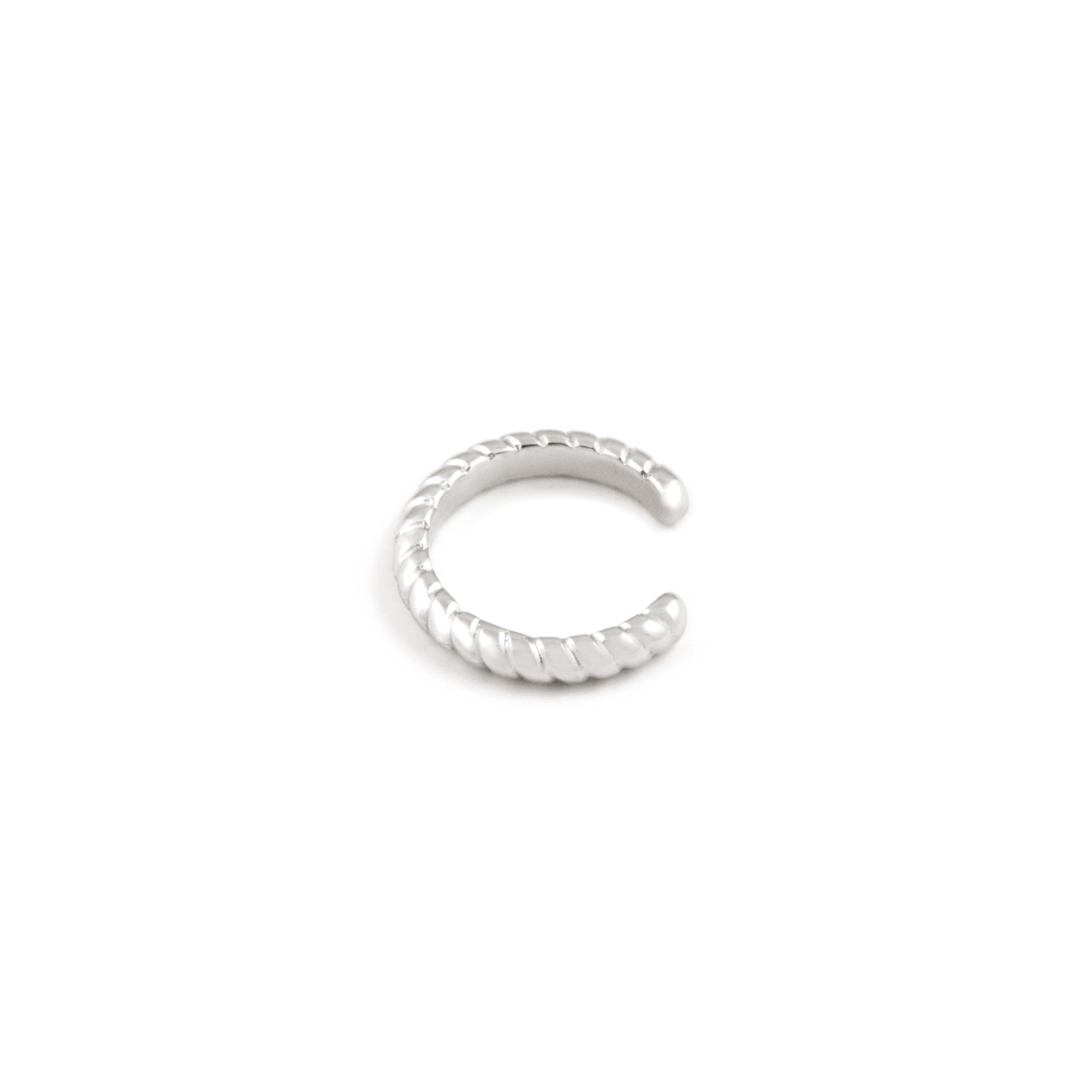 Vienna Ear Cuff - Silver Earrings Twenty Compass   
