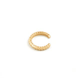 Vienna Ear Cuff - Gold Vermeil Earrings Twenty Compass   