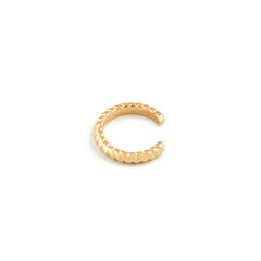 Vienna Ear Cuff - Gold Vermeil Earrings Twenty Compass   