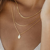 Saint Necklace - Gold Necklaces Twenty Compass   