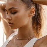 Saint Necklace - Gold Necklaces Twenty Compass   