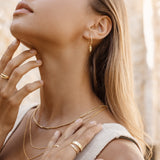 Saint Necklace - Gold Necklaces Twenty Compass   