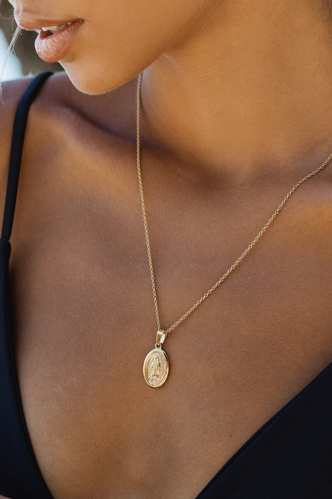 Faith Necklace - Gold Plated Necklaces TwentyCompass   