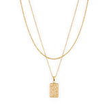 Work of Art Necklace - Gold Necklaces Twenty Compass   