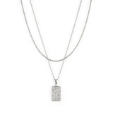 Work of Art Necklace - Silver Necklaces Twenty Compass   