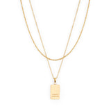 Work of Art Necklace - Gold Necklaces Twenty Compass   