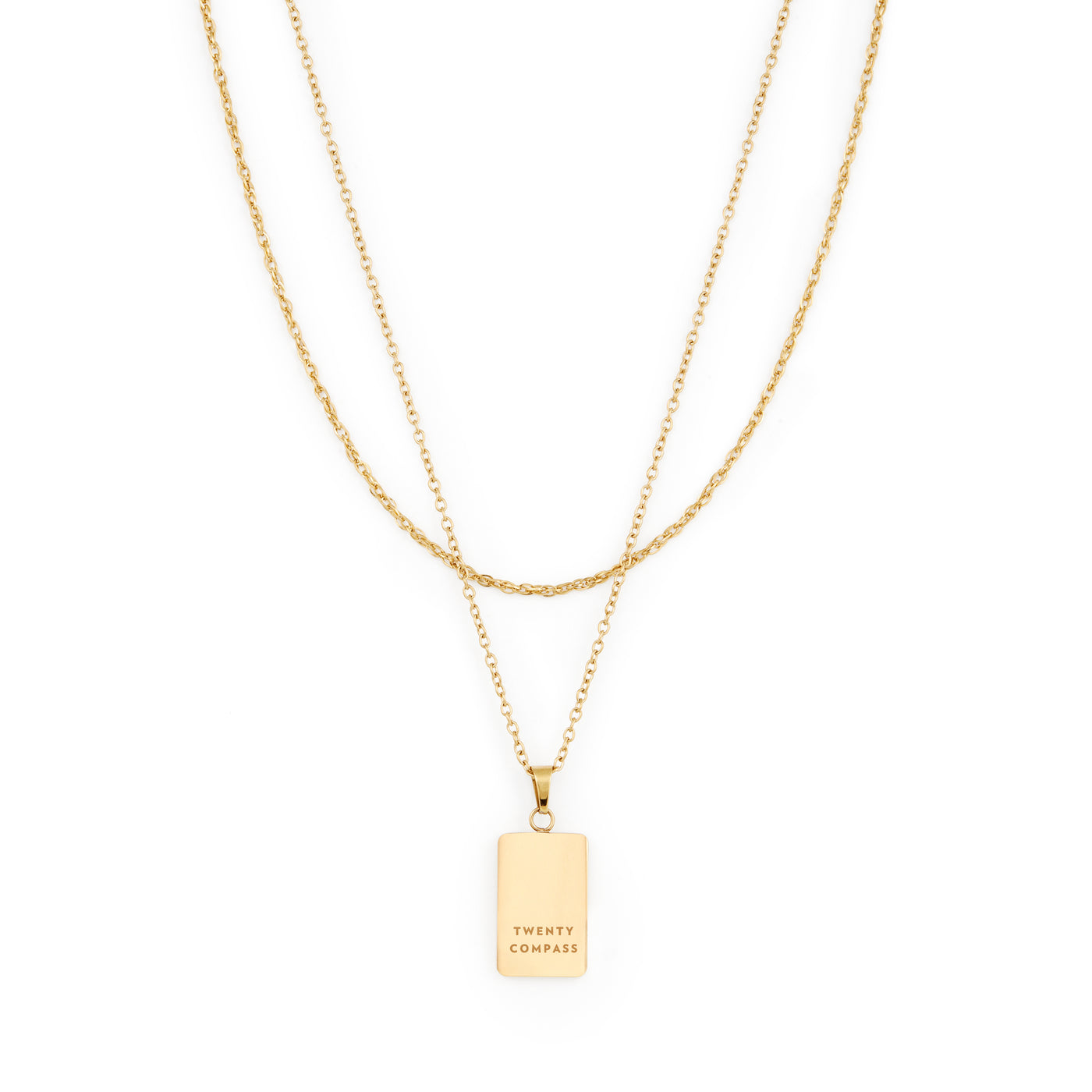 Work of Art Necklace - Gold