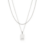 Work of Art Necklace - Silver Necklaces Twenty Compass   