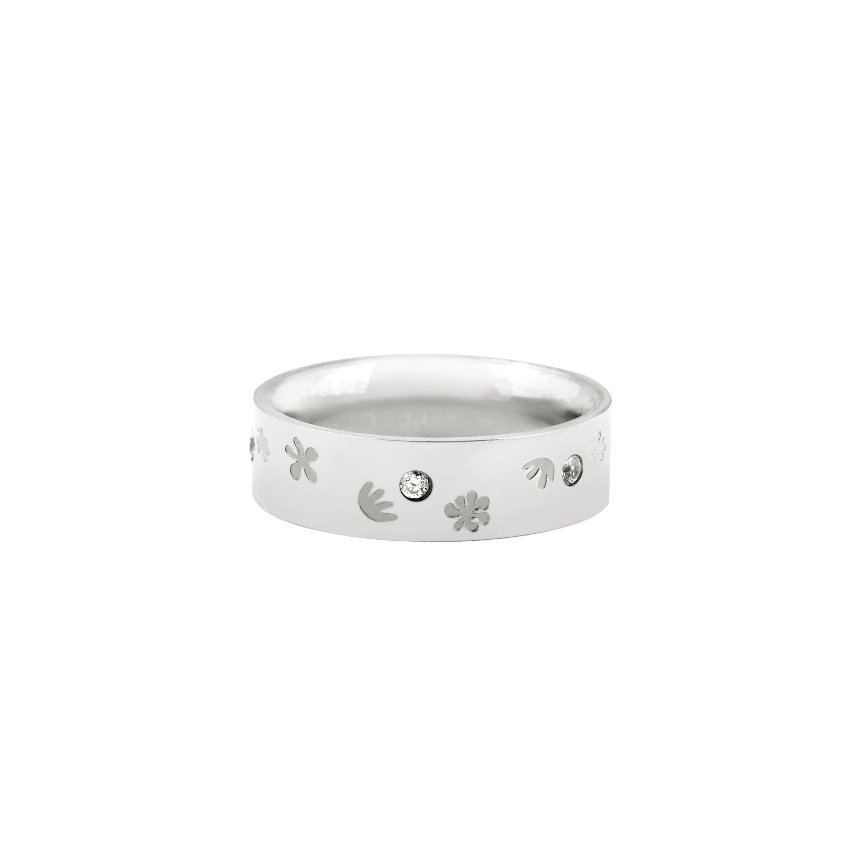 Work of Art Ring - Silver Rings Twenty Compass   