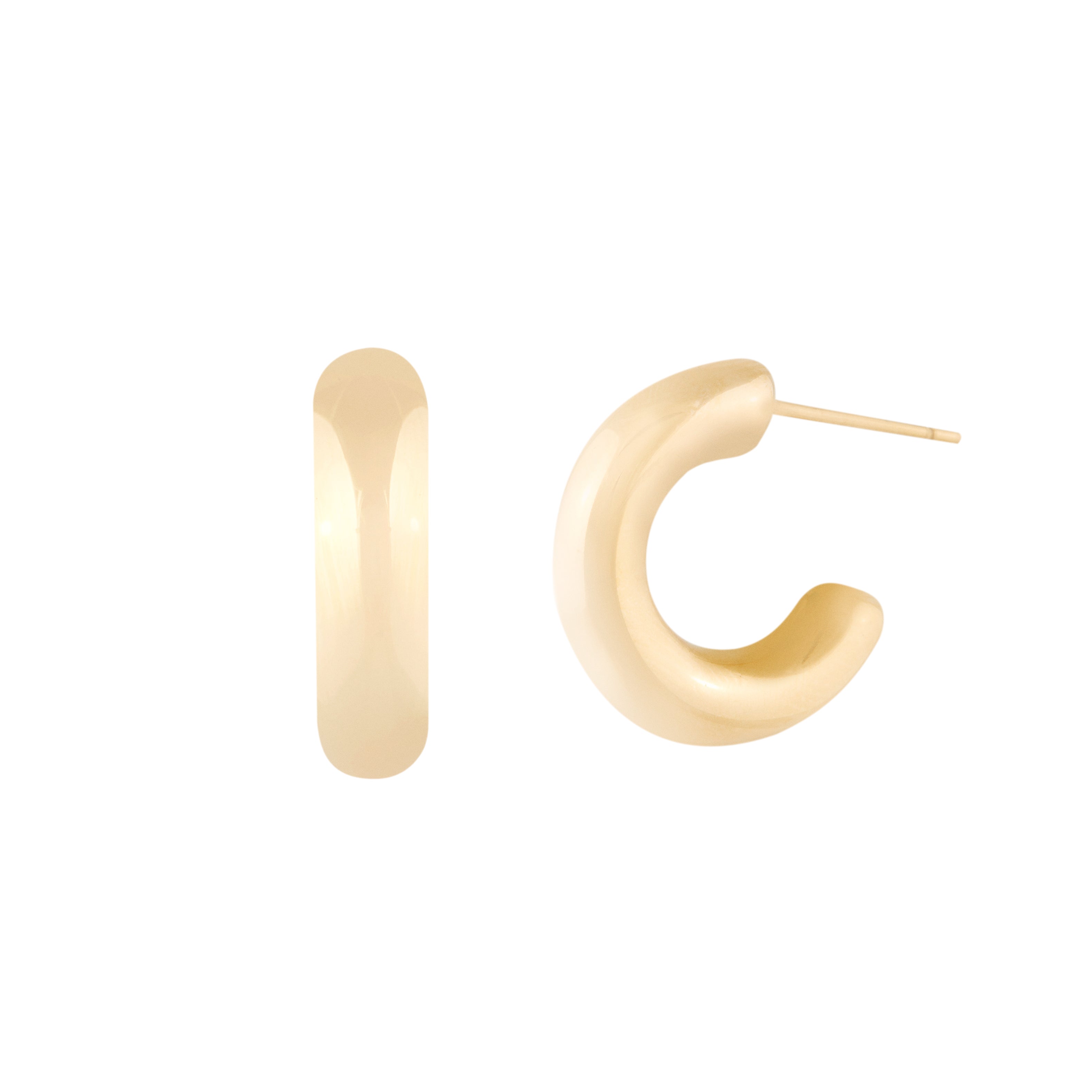 Iconic Earrings - Gold Earrings Twenty Compass   