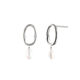 Dolce Vita Earrings - Silver Earrings Twenty Compass   