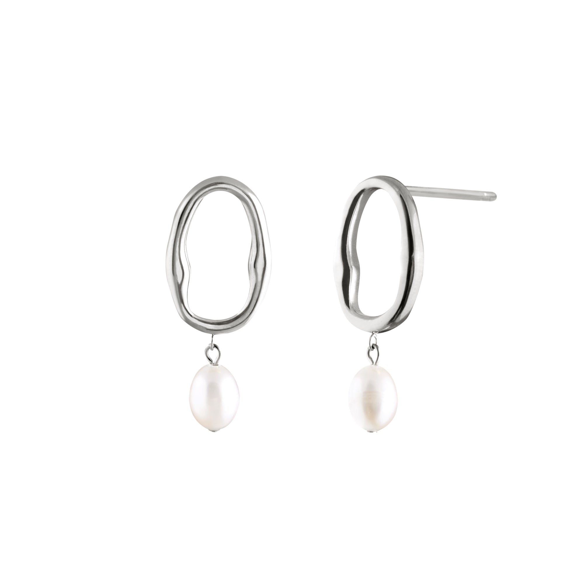 Dolce Vita Earrings - Silver Earrings Twenty Compass   