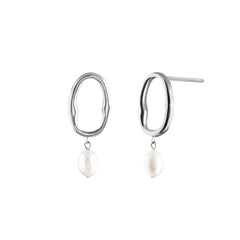 Dolce Vita Earrings - Silver Earrings Twenty Compass   