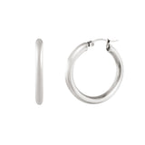 Hailey Hoops - Silver Earrings Twenty Compass   