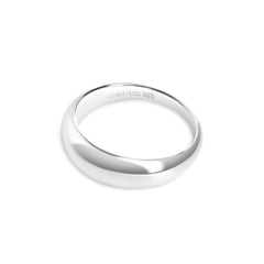 Dome Ring - Silver Rings Twenty Compass   