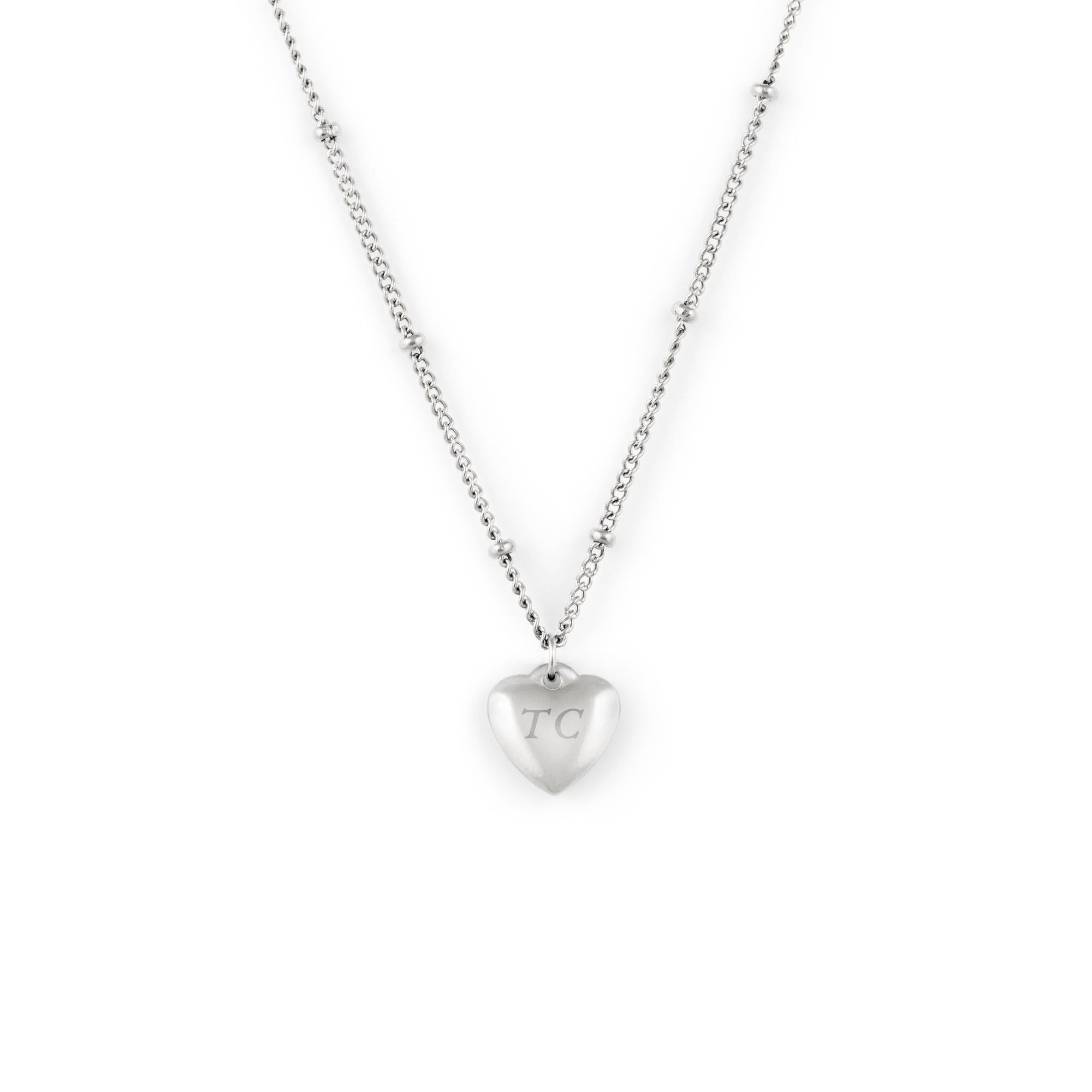 Valencia Necklace - Silver Necklaces Twenty Compass   